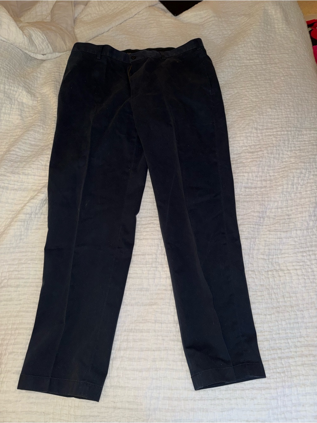 Men's Classic Navy Dress Pants